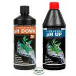 Growth Technology Hydroponic pH Down or pH Up 250ml Adjustment Solution