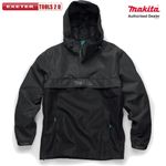 Makita MK203M Aero Jacket Grey Mens Waterproof Work Coat Genuine New Size L