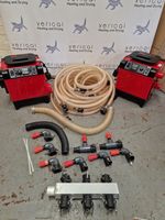 Corroventa A2 / T2 / C25  - Complete Drying System - Dehumidifier Turbine Pipes 