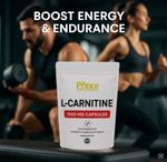L- Carnitine capsules high strength vegan uk made. 30- 1000 energy, focus weight