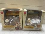 Sylvanian Families Raccoon Greengrocer Fox Nurse DW-03 DW-01 Set Used