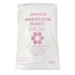 Hexeal MAGNESIUM FLAKES | 25kg Bag | 100% Pure | Bath Soak | Magnesium Chloride