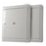 Meter Box Cover / Overbox x2 (One Pair) - Repair Solution For Gas / Elec Meters