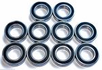 10 pack 61902 2rs [6902] 15x28x7w  SEALED HIGH PERFORMANCE CARTRIDGE BEARINGS  