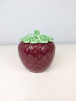 Vintage Ceramic Sylvac Strawberry Preserve Pot 585 (See Below)