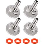 G5/8 Keg Coupler Barb Connector 1/4'' Barb Beer Kegerator Sankey Couplers Beer L