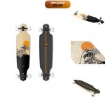 VOLADOR Urban Freeride Pro 40inch Longboard Canadian Maple Drop Through Kanagawa
