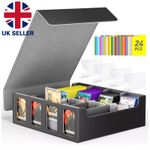 2400+ Card Deck Case for Trading Cards, Magnetic Card Storage Box Top For TCG UK