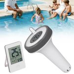 1X Wireless Swimming Pool Thermometer Digital Water floating Temperature