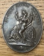 1956 Royal Dublin Society Hallmarked Silver Award Medal To RA Lister&Co.c Notes