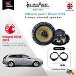 InPhase 2-Way Coaxial Speaker upgrade with Fitting kit for Vauxhall Insignia