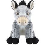 Farmyard Donkey Plush Premium Toy - Natural World Collection