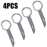 Car Radio Stereo Removal CD Release Tool Pin Keys Set For VW Audi Ford X4 PCS
