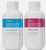 CND Nail Treatment ScrubFresh & Offly Fast Duo 59ml Perfect For SHELLAC GEL