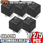 12V 40A 4 Pin Relay Universal Automotive Car Boat Rally Motorsport SPNO Auto