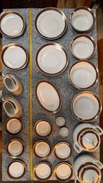 Thun Czechoslovak Cobalt and Gold Dinner Service