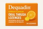 Dequadin Oral Thrush Lozenges – Powerful Antifungal Relief | 24 Lozenges