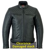 Leather Motorbike Motorcycle Jacket Touring With Genuine CE Biker Armour Thermal