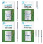Sewing Machine Needles by Schmetz - Topstitch Large Eye Needle for All Machines