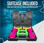 10kg Dumbbell Fitness Weights Set for Men and Women, Home Gym Workout