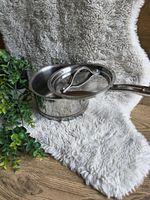 Kirkland Signature Copper Core 5-ply stainless steel saucepan with lid 1.5L
