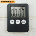Magnetic LCD Digital Kitchen Timer Countdown For Cooking Loud Clock Alarm UK