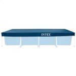 Pool Cover Intex Protective Cover for Rectangular Pool Blue - 450 x 220 x 20 cm
