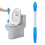 Long Handle Reach Comfort Bottom Wiper Self Wipe Assist Holder Toilet Paper Grip