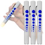 3x Qualicare First Aid Penlight Flash Light Torch, Nurses, Doctors, First Aid