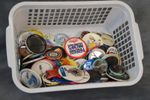 Job Lot Collection 120+ Vintage Badges Metal Pin Badges Advertising Collectors B