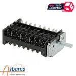 VALENTINE FRYER SWITCH ROTARY SELECTOR ON OFF MELT FRY 8 POLE 2 POS ROTATING