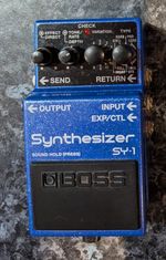 Boss Synthesizer Guitar Pedal SY-1 for guitar and bass in excellent condition