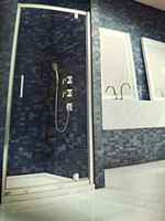 Rectangular Corner Shower Enclosure 120x90cm Clear 6mm Tempered Glass Door