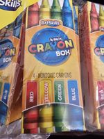 4 Packs Of 16 Packs Of Crayon
