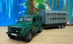 ANY NAME PLATES LANDROVER TRAILER Model Toy DIECAST Car BOY birthday  gift BOXED