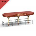 1x 3D printed BARTON CHILWELL DEPORT BUS STOP SHELTER 1:76, OO