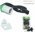 HPS MH CFL Lamp Holder Grow Light Bulb Kit Pendant E40 4m Cord Hydroponics LUMii