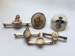 Job Lot Vintage Military Sweetheart Badges / Brooches