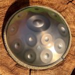 Tetra Handpan Drum | D Kurd | 12 Notes | Gold | 432 Hz | Stainless STEEL