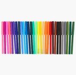Multicolour Marker Pen Set - Mixed Colours Felt Tip Markers, Modern Style
