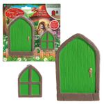 Enchanted - Fairy Sized Green Door & Window