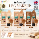 With Brush Miracle De Paris Leg Makeup, Miracle De Paris Body Coverage Perfector