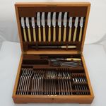 ROCHESTER Design ELKINGTON Silver Service 48 Piece Canteen of Cutlery Set