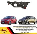 VAUXHALL CORSA D  2006 - 2015 FRONT BUMPER TO WING BRACKET MOUNT LEFT 13179960
