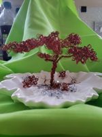 Copper Wire Bonsai Tree