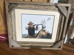 Framed Signed Robert Duvall Picture from Broken Trail Film