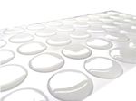 500x Clear Epoxy Resin Dome Stickers 50mm 2 Inch Self Adhesive Bottle Caps