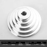  Motor Pulley Cast Aluminium Pulley 5 Groove A-Shape Triangle Belt Drive Pulley