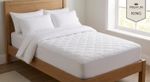 Luxury Quilted Mattress Protector Fitted Bed Cover Anti Allergy Matress All Size