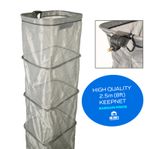 Carp Silverfish 2.5m 8ft Keepnet | High Quality | Compact | Multi Tilt - [FTKNS]